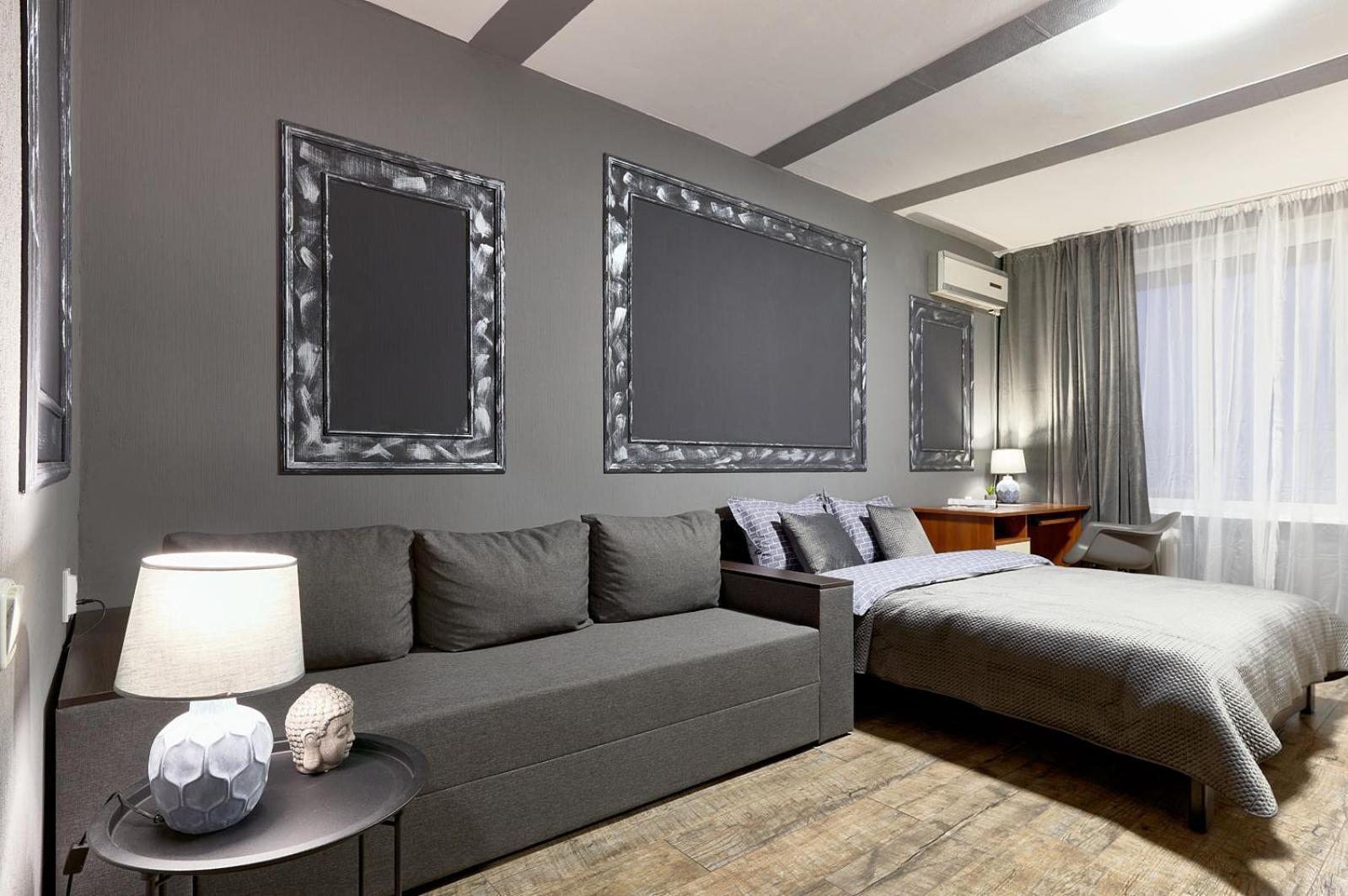 V80-28 SUPER LOFT - THREE 3 NEW BEDROOMS 100m2 MAIN STREET APART FOR BIG COMPANY, GOOD VIEW ON OLYMPIC STADIUM, Velyka Vasylkivska St, 80 Kiev Exteriör bild